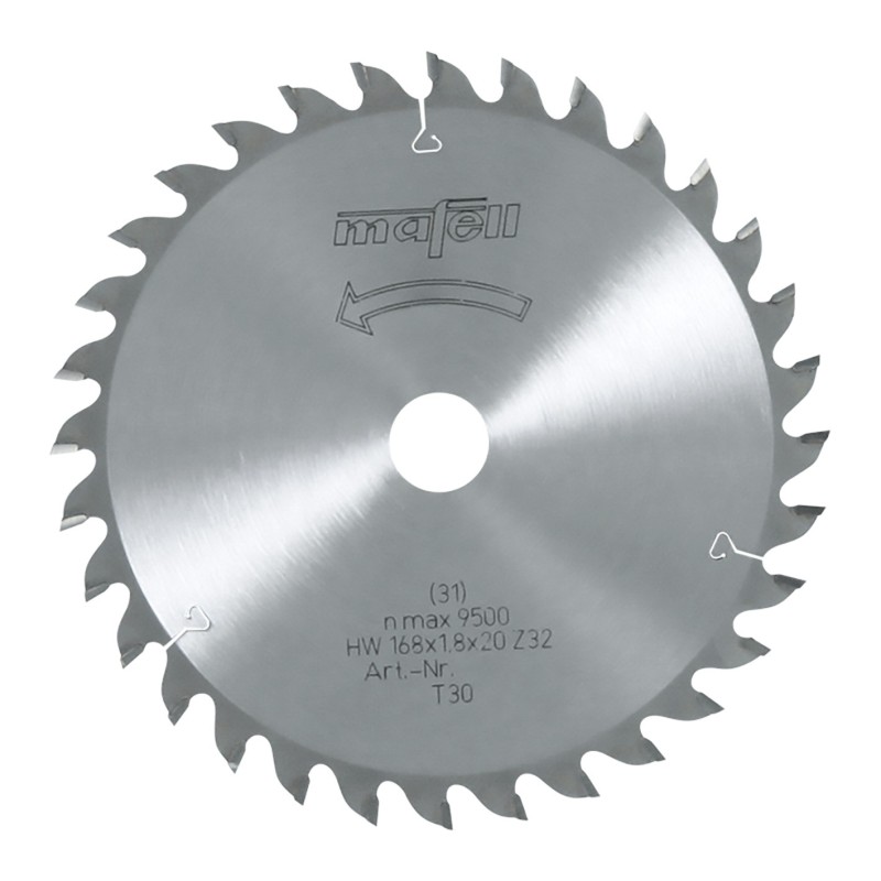 Lame carbure - MAFELL 092480 - 168x1,2/1,8x20 Z32ALT