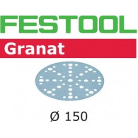Disque abrasif - FESTOOL 575163 - Ø 150 mm - grain 100 - Bte 100