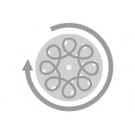 Ponçage dégrossissant : Capacité d’enlèvement maximale grâce au mouvement roto-excentrique ROTEX : la superposition du mouvement