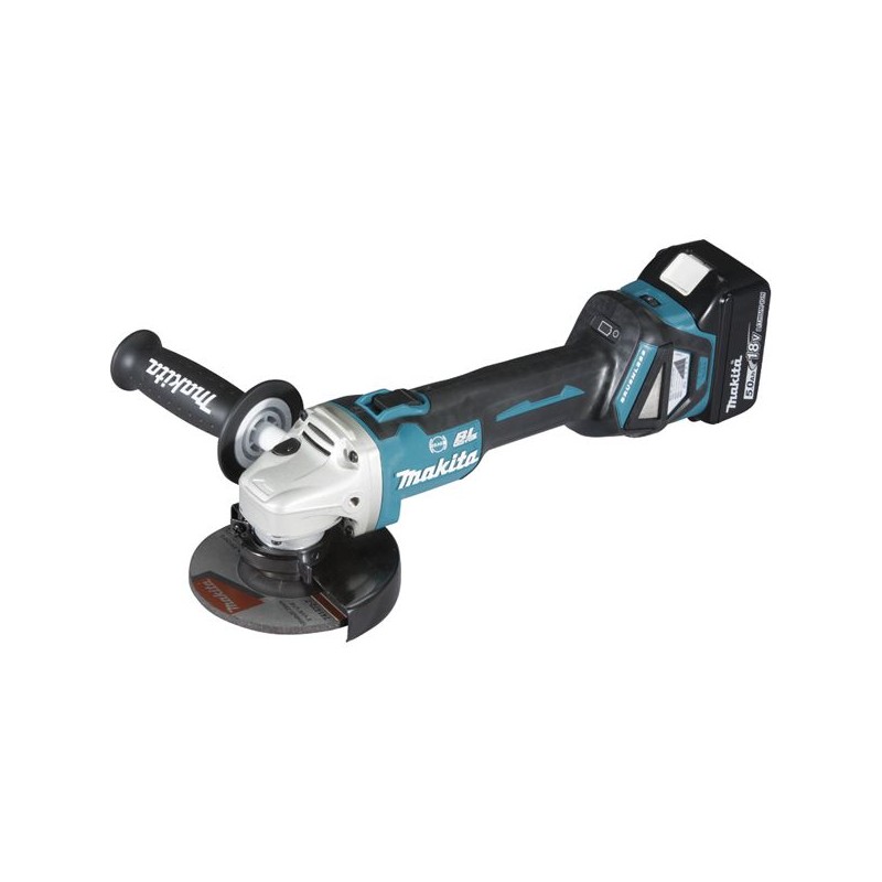 Meuleuse - MAKITA DGA513RTJ - 18 V Li-ion - 5 Ah