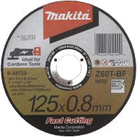 Disque à tronçonner - MAKITA B-45733 - Ø 125x0,8x22 mm - Inox