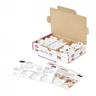 Kit de démarrage - LAMELLO CABINEO - 40 pièces 8 et 12, outil
