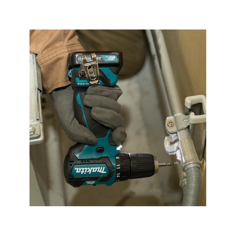 Perceuse-visseuse - MAKITA DF332DSMJ - 10,8 V Li-ion - 4 Ah