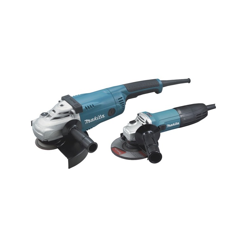 Lot meuleuses - MAKITA DK0097X1 - GA9020-GA5030 - Ø 125-230 mm