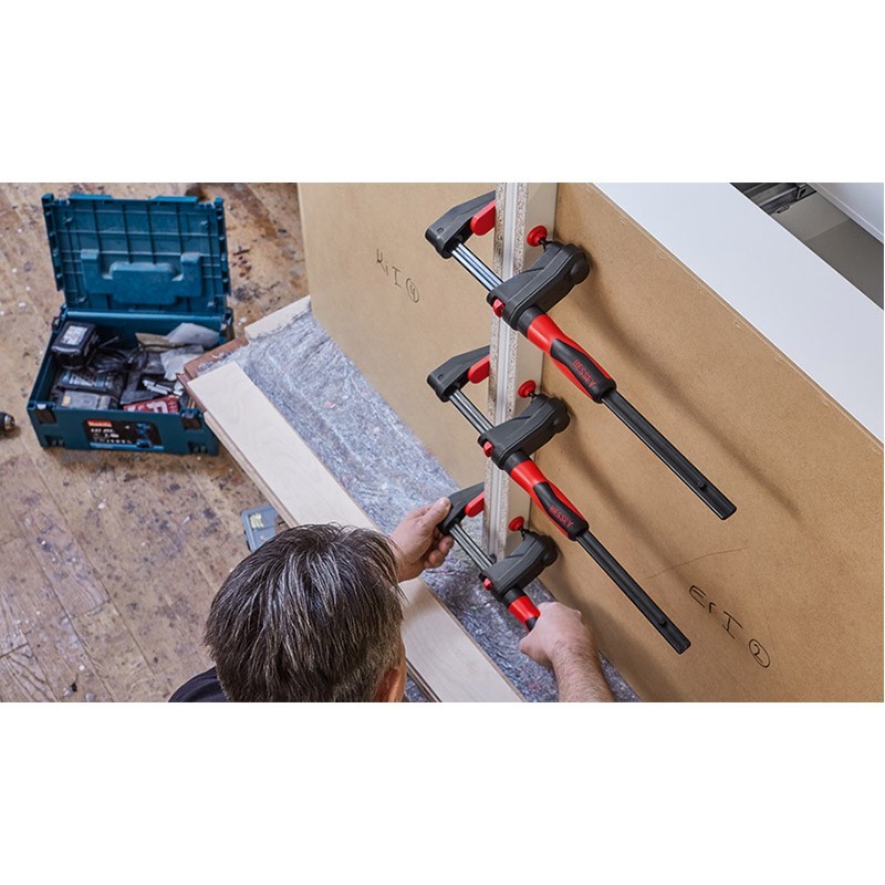 Serre-joint à engrennage - BESSEY GK15 - 150x60 mm - rail 19 x 6 mm