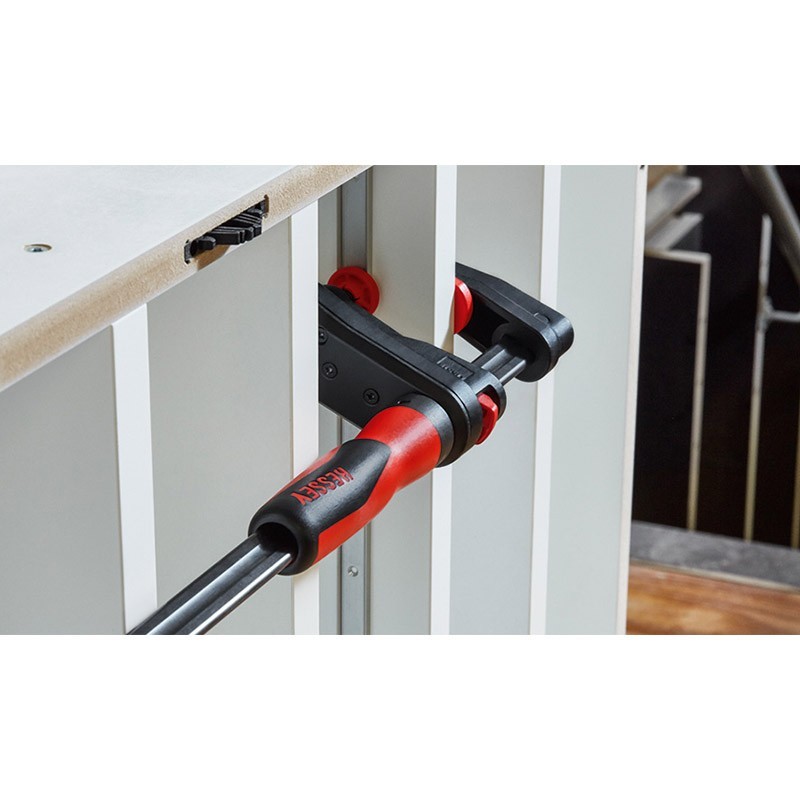 Serre-joint à engrennage - BESSEY GK15 - 150x60 mm - rail 19 x 6 mm