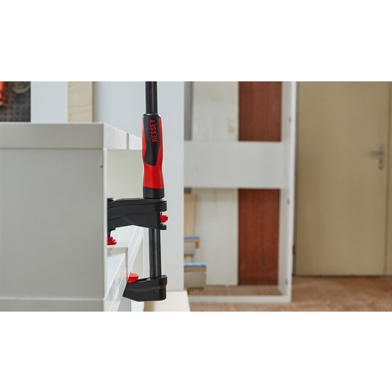 Serre-joint à engrennage - BESSEY GK15 - 150x60 mm - rail 19 x 6 mm