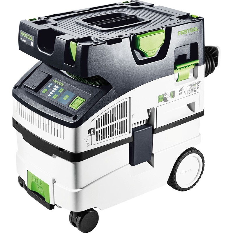 Aspirateur - FESTOOL CTL MIDI I 574832 - 1200 W - 15 l - type L