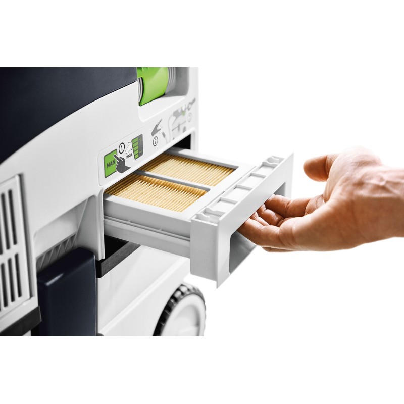 Aspirateur - FESTOOL CTL MIDI I 574832 - 1200 W - 15 l - type L
