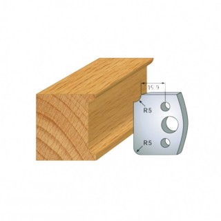 Couteau - LEMAN 800.172 - r 5 mm - la paire Couteau - LEMAN 800.172 - r 5 mm - la paire
