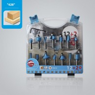 Coffret de 14 mèches à défoncer - LEMAN 428.700.14