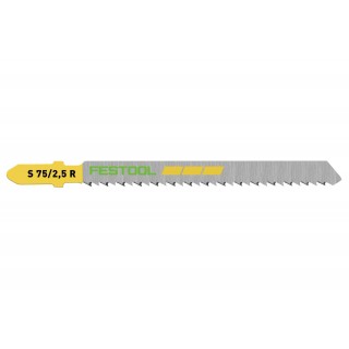 Lame de scie sauteuse - FESTOOL 204256 - S75/2,5 - 5 lames