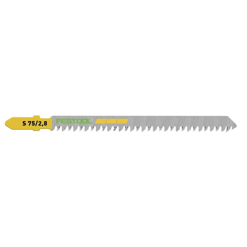 Lame de scie sauteuse - FESTOOL 204260 - S75/2,8 - 5 lames