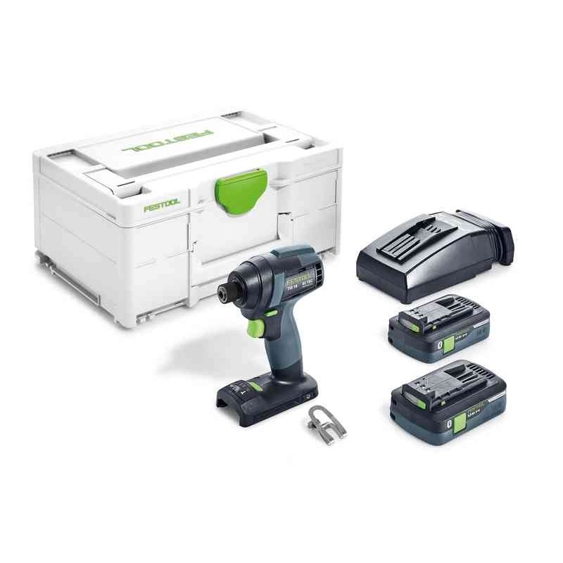 Visseuse à chocs - FESTOOL TID 18 HPC 576482 - 18 V - 4,0 Ah - 180 Nm