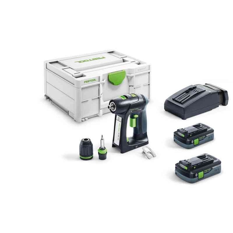 Perceuse-visseuse - FESTOOL C18 HPC 4,0 576435 - 18 V Li-ion Perceuse-visseuse - FESTOOL C18 HPC 4,0 576435 - 18 V Li-ion