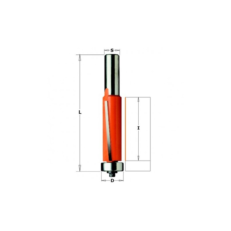Mèche à affleurer - CMT 90669011 - Ø 19 x l 50,8 x L 110 mm - Q12 Mèche à affleurer - CMT 90669011 - Ø 19 x l 50,8 x L 110 mm - Q12