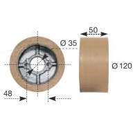 Galet d'entrainement - MASTERWOOD RT813010 - Ø 120 x larg.50 mm