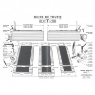 Guide de toupie - ELBE GT060600 - H 150 mm - L 600 mm