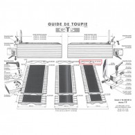 Guide Alu de protection - ELBE GT190003 - ép 3 mm x L 190 mm