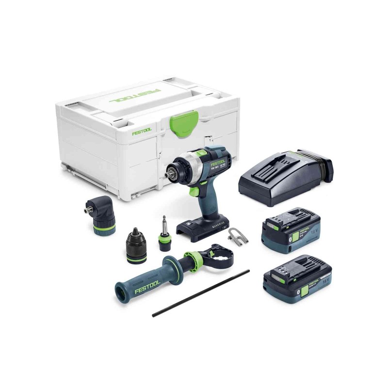 Perceuse-visseuse - FESTOOL TDC 18/4 5,2/4,0 I-Set 577243 - 18 V Perceuse-visseuse - FESTOOL TDC 18/4 5,2/4,0 I-Set 577243 - 18 V