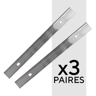 Fer de rabotage - MAFELL 091898 - pour ZH205E - 3 paires