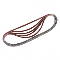 Bande abrasive - MAKITA P-36706 - 30x533 mm - grain 100 - 5 pièces