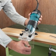 Affleureuse - MAKITA 3712J - 530 W - pince Ø 6 mm