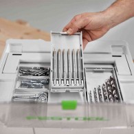 Boite 6 forets à bois - FESTOOL 577396 - Ø 3 à 10 mm