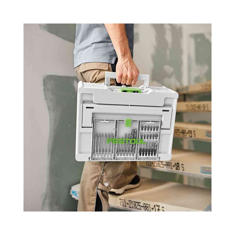 Boite 6 forets à bois - FESTOOL 577396 - Ø 3 à 10 mm