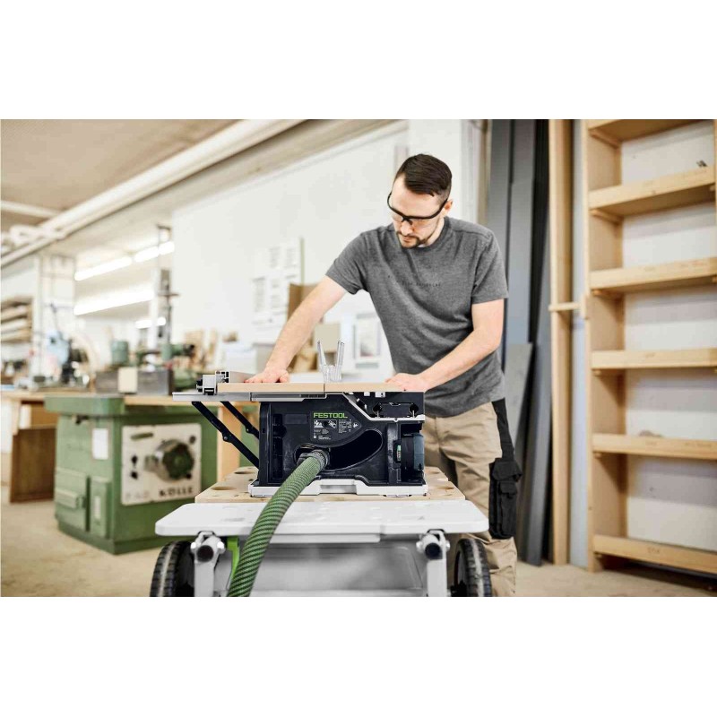 Scie sur table - FESTOOL CSC SYS 50 EBI-Set - 36 V - 5 Ah - 48 mm Scie sur table - FESTOOL CSC SYS 50 EBI-Set - 36 V - 5 Ah - 48 mm