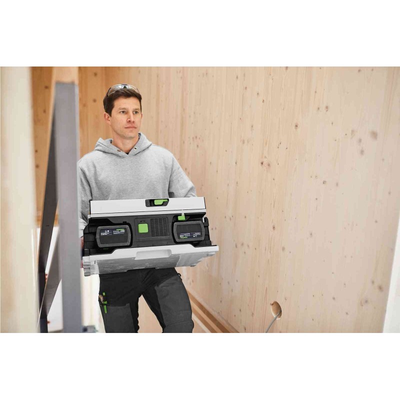 Scie sur table - FESTOOL CSC SYS 50 EBI-Set - 36 V - 5 Ah - 48 mm Scie sur table - FESTOOL CSC SYS 50 EBI-Set - 36 V - 5 Ah - 48 mm