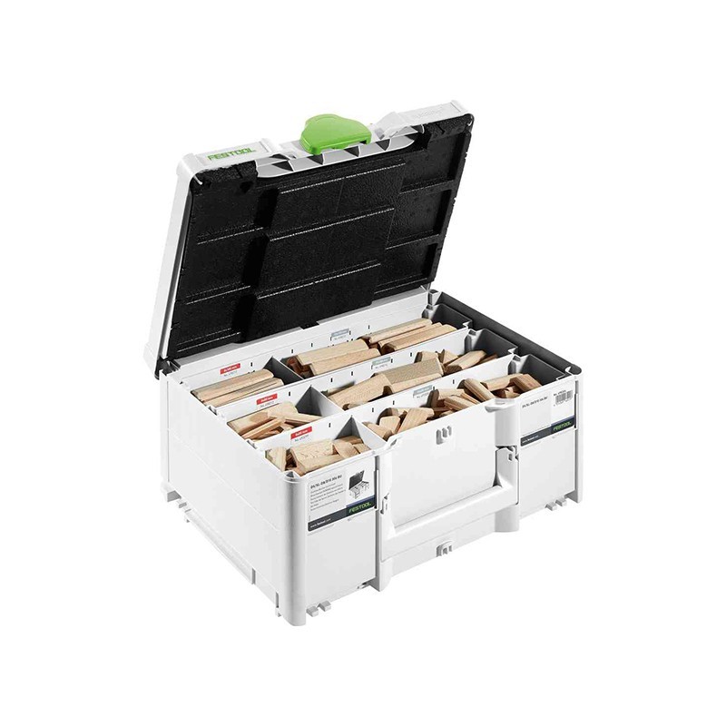 Assortiment de dominos - FESTOOL 576791 - XL 8 et 10 - 306 pièces