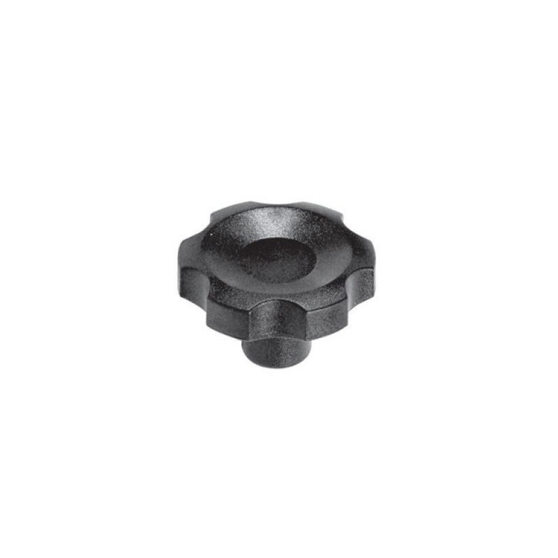 Volant taraudé - APAAX 6370025 - M6 - Ø 30 mm - plastique