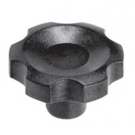 Volant taraudé - APAAX 6370055 - M10 - Ø 50 mm - plastique