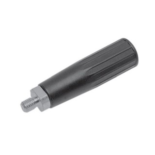 Poignée droite filetée - APAAX 6347015 -  M12 x L 96 mm - Ø 28 mm