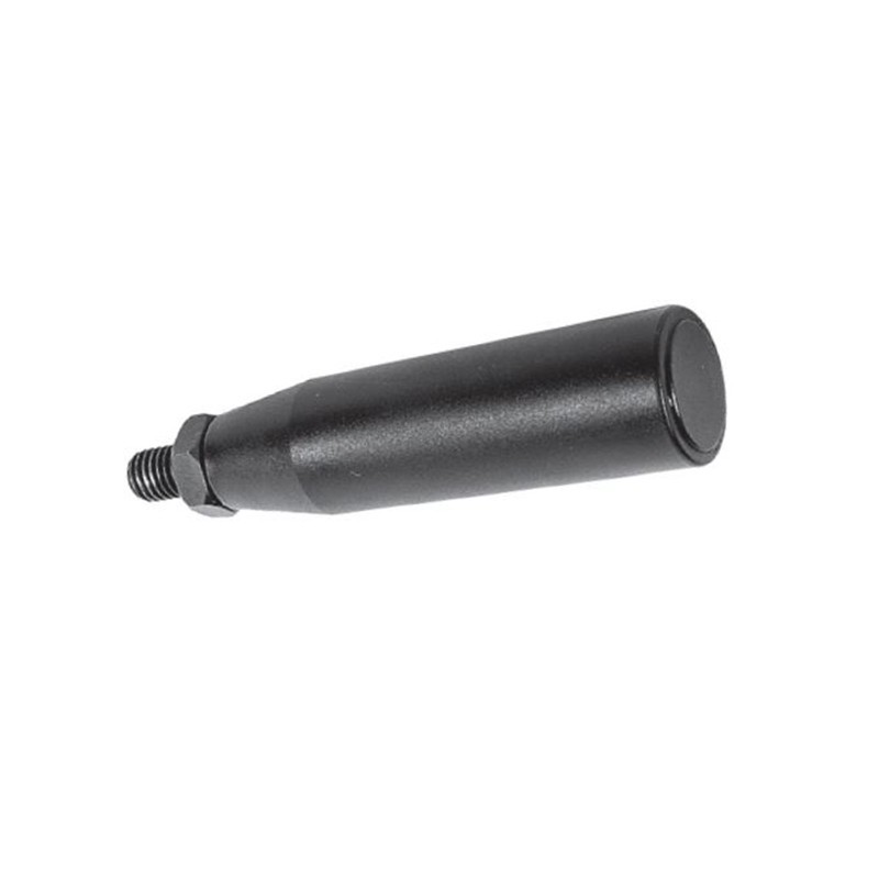 Poignée droite filetée - APAAX 6363025 - M10 - plastique Poignée droite filetée - APAAX 6363025 - M10 - plastique