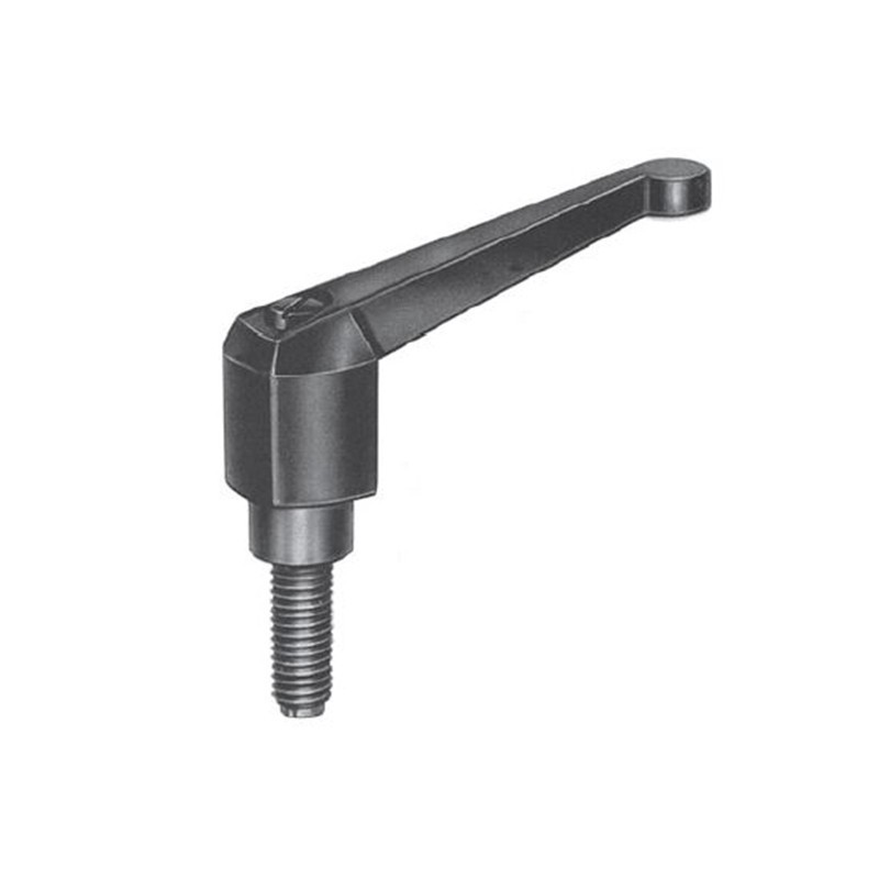 Poignée débrayable filetée - APAAX 7741095 - M8 x L 50 mm - Ø 19 mm
