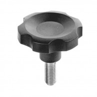 Volant fileté - APAAX 6372275 - M10 X L 50 mm - Ø 50 mm - plastique