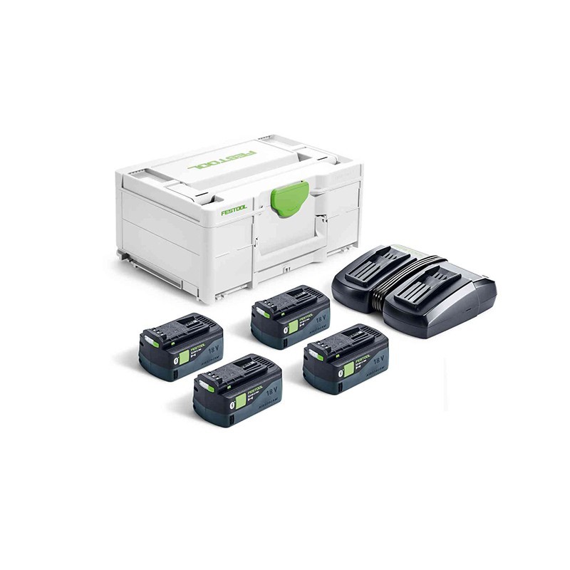Set énergie - FESTOOL 577709 - SYS 18V 4x5,0/TCL 6 DUO