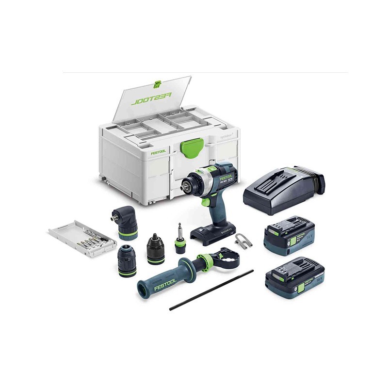 Perceuse-visseuse - FESTOOL TPC 18/4 5,0/4,0 I-Set/XL 577622 - 18 V