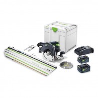 Scie circulaire - FESTOOL HKC 55 577675 - 18 V Li-ion - 5,0 Ah - 55 mm