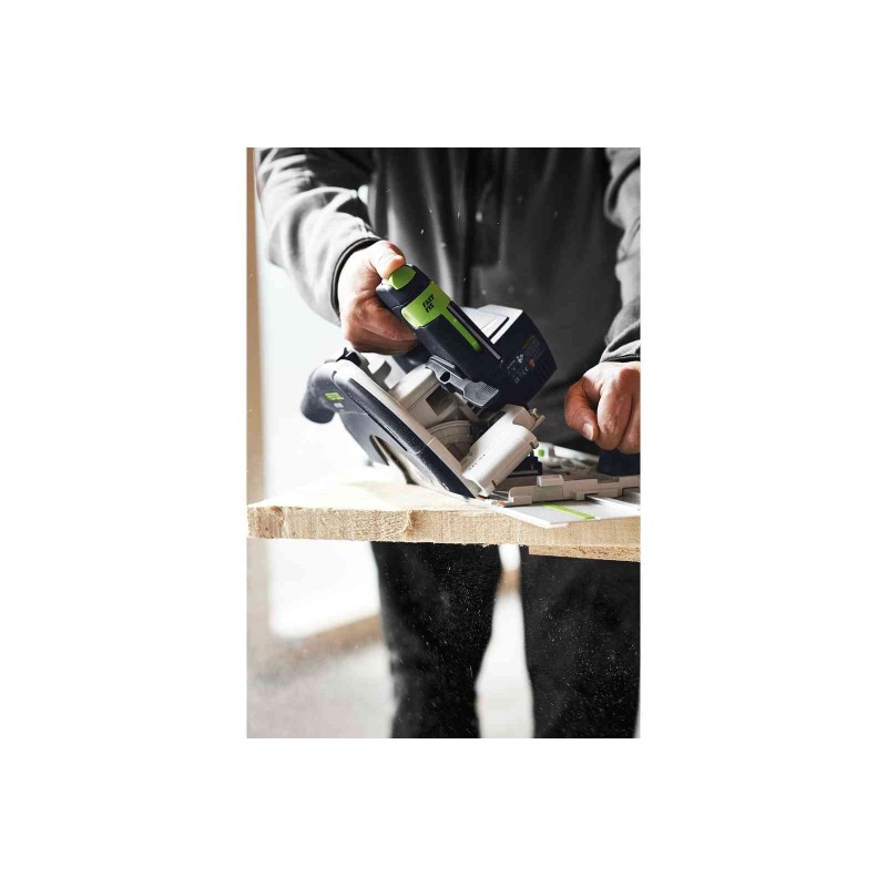 Scie circulaire - FESTOOL HKC 55 577675 - 18 V Li-ion - 5,0 Ah - 55 mm Scie circulaire - FESTOOL HKC 55 577675 - 18 V Li-ion - 5,0 Ah - 55 mm