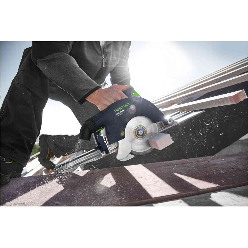 Scie circulaire - FESTOOL HKC 55 577675 - 18 V Li-ion - 5,0 Ah - 55 mm Scie circulaire - FESTOOL HKC 55 577675 - 18 V Li-ion - 5,0 Ah - 55 mm