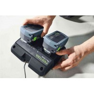 Chargeur double - FESTOOL 577017 - TCL6 DUO - 10,8-18 V Li-ion - 2x6 A