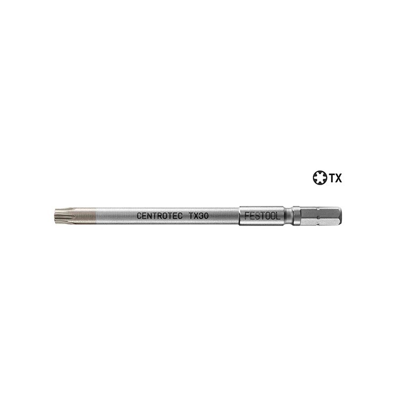 Embout de vissage - FESTOOL 500850 - TX30 - L 100 mm - 2 pièces Embout de vissage - FESTOOL 500850 - TX30 - L 100 mm - 2 pièces