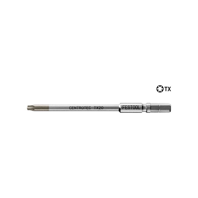 Embout de vissage - FESTOOL 500848 - TX20 - L 100 mm - 2 pièces