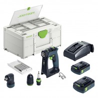 Perceuse-visseuse - FESTOOL CXS 18 C 3,0 Set 576884 - 18 V Li-ion