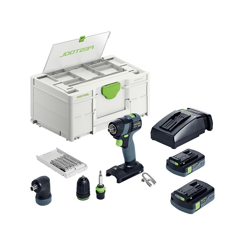Perceuse-visseuse - FESTOOL TXS 18 C 3,0 Set 576896 - 18 V Li-ion