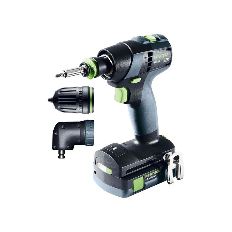 Perceuse-visseuse - FESTOOL TXS 18 C 3,0 Set 576896 - 18 V Li-ion