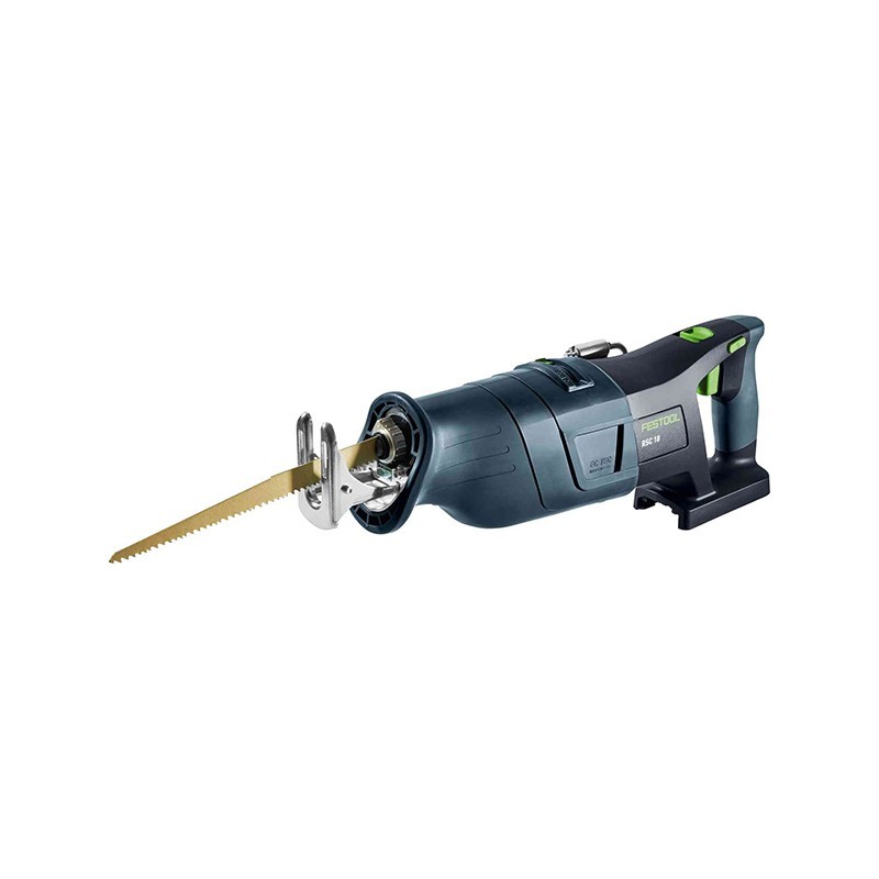 Scie sabre - FESTOOL RSC 18 Basic 576947 - 18 V Li-ion - course 32 mm Scie sabre - FESTOOL RSC 18 Basic 576947 - 18 V Li-ion - course 32 mm